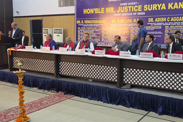 The Chief Justice of India was in the room. So was the entire Bar. Here is why that matters.